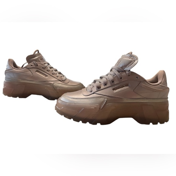 Reebok Women's Cardi B Club C Rose Gold Pink LIMITED EDITION - Picture 1 of 5